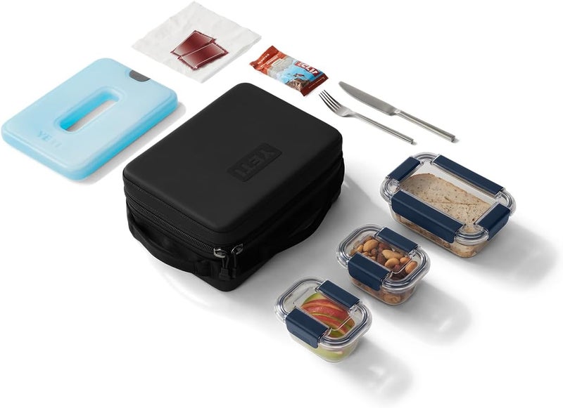 YETI حقيبة غداء معزولة ناعمة بسعة 5 لتر، سوداء - Image 3